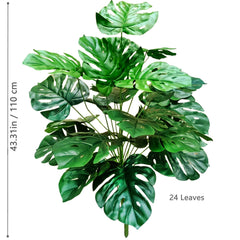 Artificial Monstera Palm Tree – 40–105cm Fake Turtle Leaf Plant