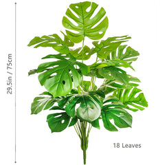 Artificial Monstera Palm Tree – 40–105cm Fake Turtle Leaf Plant