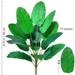 Large Artificial Tropical Palm Tree – 65–132cm Real Touch Banana Plant