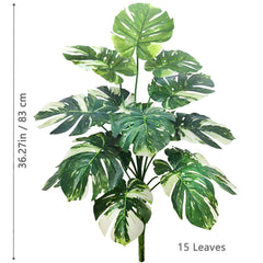 Artificial Monstera Palm Tree – 40–105cm Fake Turtle Leaf Plant