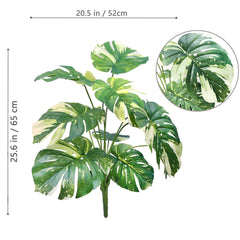 Artificial Monstera Palm Tree – 40–105cm Fake Turtle Leaf Plant