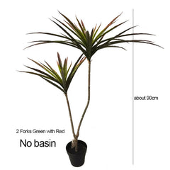 Large Artificial Dracaena Plant 90–120cm – Tropical Potted Tree
