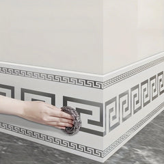 Self-Adhesive Roll-Up Skirting Board – Waterproof Wall Protection Trim