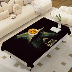 Waterproof Anti-Stain Rectangular Tablecloth – L-Lords Game Rings Design